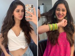 Ananya Panday shares throwback pictures from her first look test for Khaali Peeli