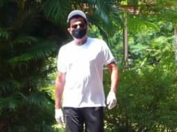 Anil Kapoor spotted at Jamnabai Narsee school ground in Juhu