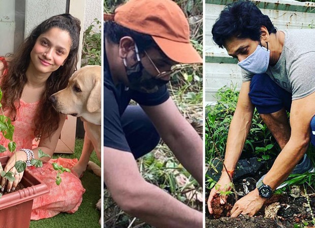 Ankita Lokhande, Mukesh Chhabra, Mahesh Shetty plant saplings under the #PlantForSSR movement for Sushant Singh Rajput