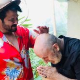 Anupam Kher thanks Anil Kapoor for blessing him before he left for Bhopal for the shoot of 'The Last Show'