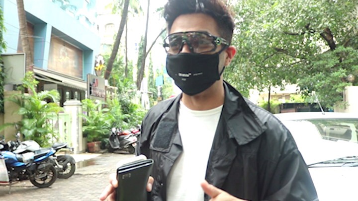 Aparshakti Khurana spotted at T-Series office in Andheri