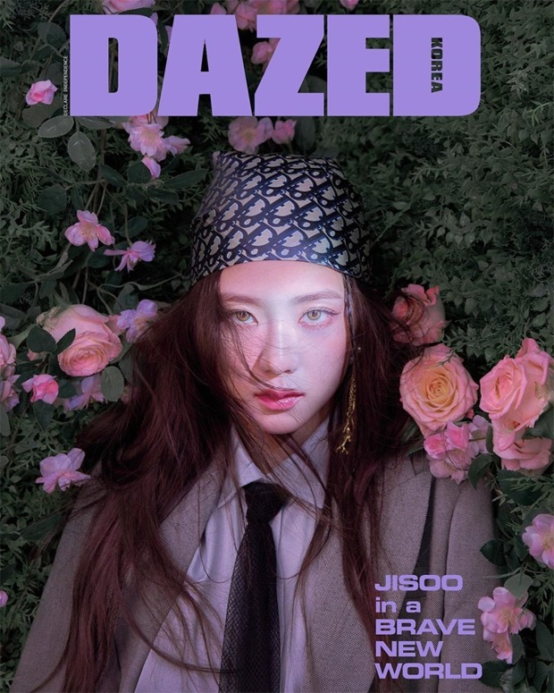 BLACKPINK member Jisoo looks stunning in Dior on the cover of Dazed Korea