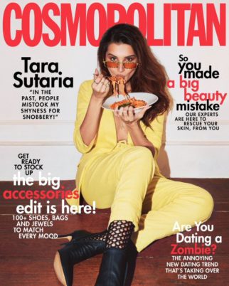 Tara Sutaria On The Covers Of Cosmopolitan