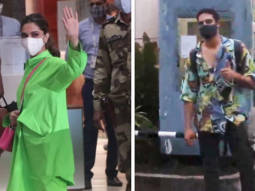 Deepika Padukone and Siddhant Chaturvedi spotted at the airport