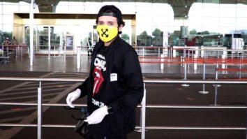 Divyendu Sharma spotted at the airport