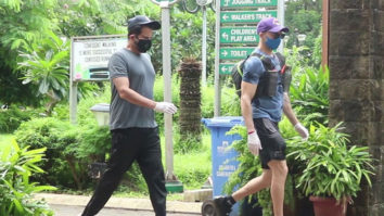 Fitness icon Anil Kapoor spotted during The Walk