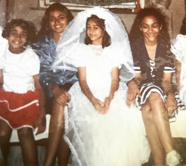 Ileana D’Cruz shares childhood picture from her Holy Communion ceremony