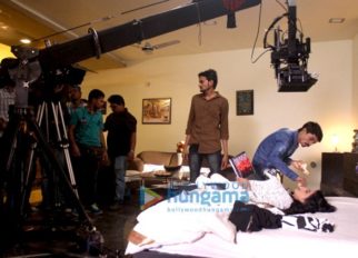 On The Sets from the movie Intezaar Koi Aane Ko Hai…