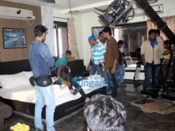 On The Sets from the movie Intezaar Koi Aane Ko Hai…