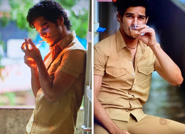 Ishaan Khatter lights a smoke and drinks cutting chai in the first look images of Khaali Peeli 