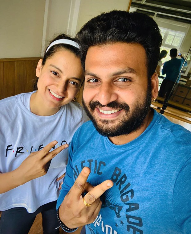 Kangana Ranaut begins dance rehearsals for Thalaivi, choreographer Prashanna Babu shares pictures