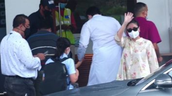 Kareena Kapoor Khan, Saif Ali Khan and Taimur Ali Khan snapped leaving for Delhi to shoot for Laal Singh Chaddha