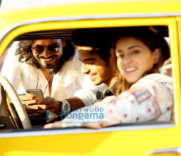 On the sets of the movie Khaali Peeli