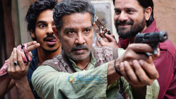 On the sets of the movie Khaali Peeli