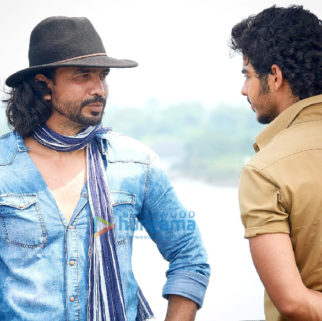 On the sets of the movie Khaali Peeli