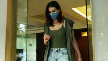 Kriti Sanon spotted at studio in Andheri
