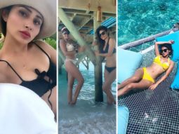 Mouni Roy sizzles in bikinis as she rings in her 35th birthday with her friends in Maldives