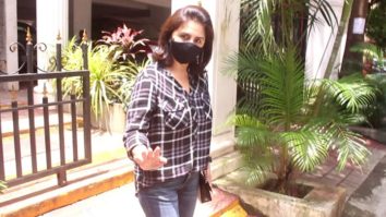 Neetu Singh spotted at a clinic in Bandra