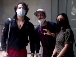Tiger Shroff spotted at a dance class in Andheri