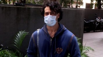 Tiger Shroff spotted post dance rehearsals in Andheri