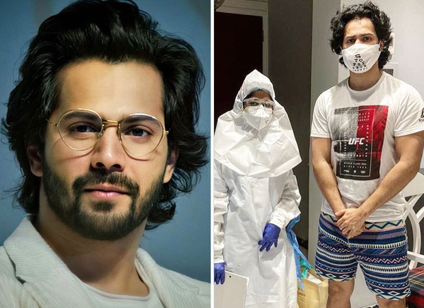 Varun Dhawan undergoes a COVID-19 test before resuming work, shares video