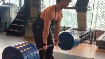 Tiger Shroff is an inspiration as he does a 220 kg deadlift; watch