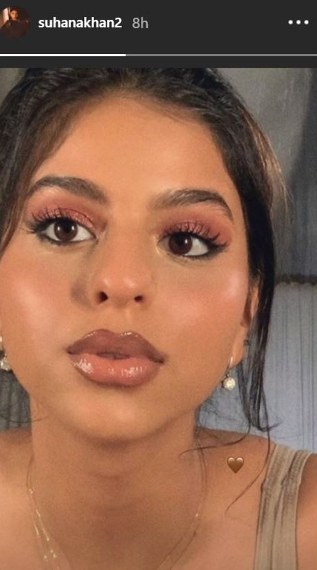 Shah Rukh Khan’s daughter Suhana Khan knows her way around make-up and her latest picture is proof