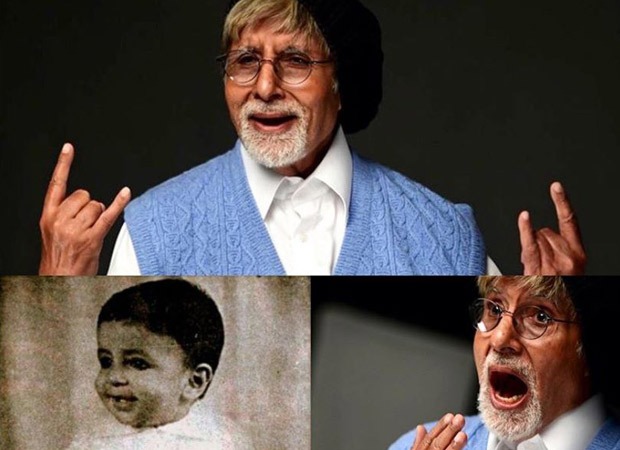 Amitabh Bachchan shares a then-and-now picture; expresses shock at seeing his transformation