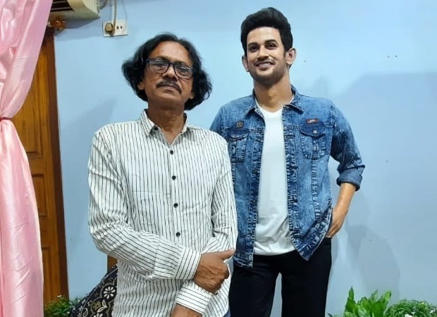 Sculptor from West Bengal creates a wax statue of Sushant Singh Rajput as a tribute