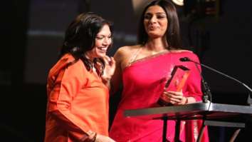 Mira Nair honoured at The TIFF Tribute Awards; Tabu presents the award