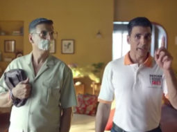 Akshay Kumar plays a double role in his latest ad which was shot before he left for UK 