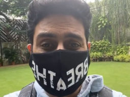 Abhishek Bachchan requests people to keep their mask on and not take the virus lightly