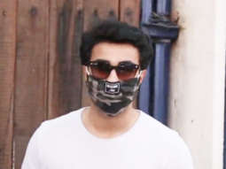 Aadar Jain spotted at Dubbing studio in Bandra