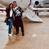 Akshay Kumar returns home after wrapping the shoot for Bell Bottom with co-star Vaani Kapoor