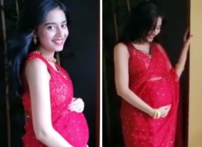 Amrita Rao Looks Like A True Goddess In Her Red Saree, See Pic