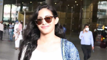 Amyra Dastur spotted at Airport