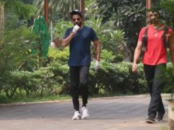 Anil Kapoor spotted at ground in Juhu