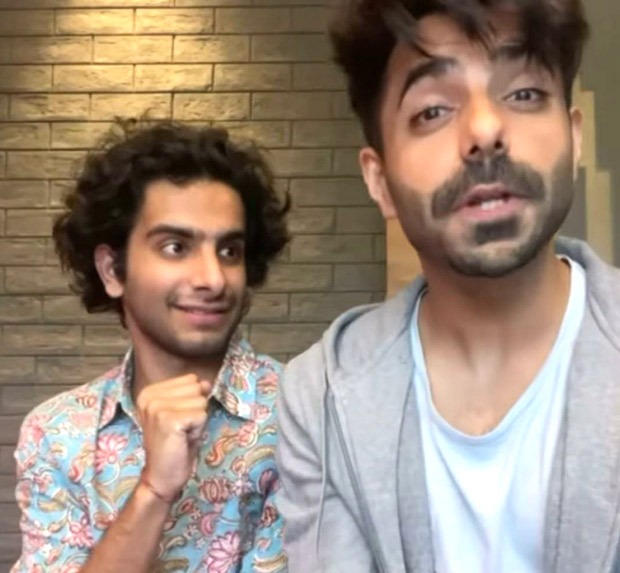 Aparshakti Khurana recreation of Andaz Apna Apna in Punjabi with creator Vishnu Kaushal leaves everyone in splits Aparshakti Khurana recreation of Andaz Apna Apna in Punjabi with creator Vishnu Kaushal leaves everyone in splits