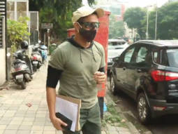 Aparshakti Khurana spotted at a Nail Spa in Juhu