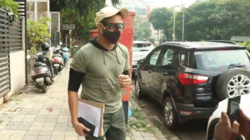 Aparshakti Khurana spotted at a Nail Spa in Juhu