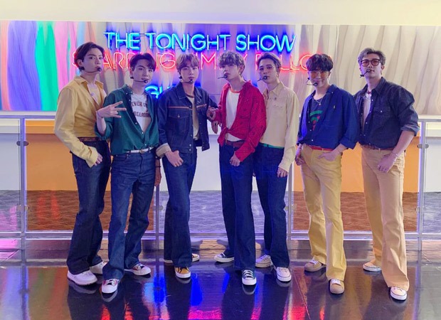 BTS end their residency on The Tonight Show Starring Jimmy Fallon with 'Dynamite' performance at a rollerskating rink BTS end their residency on The Tonight Show Starring Jimmy Fallon with 'Dynamite' performance at a rollerskating rink