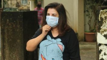 Farah Khan spotted at Kromakay salon Juhu