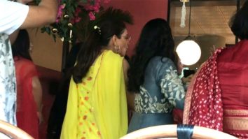 Kajal Aggarwal spotted at her Mehendi ceremony