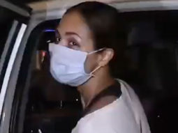 Malaika Arora spotted post visiting a clinic in Bandra