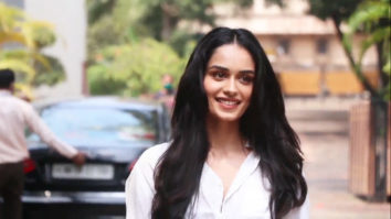 Manushi Chhillar spotted at YRF Studios Andheri