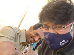 Milap Zaveri shares pictures with a khakhi-clad John Abraham from the sets of Satyameva Jayate 2 Milap Zaveri shares pictures with a khakhi-clad John Abraham from the sets of Satyameva Jayate 2