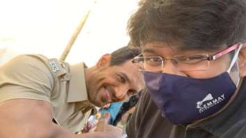 Milap Zaveri shares pictures with a khakhi-clad John Abraham from the sets of Satyameva Jayate 2