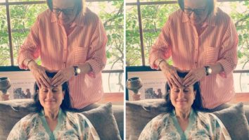 Mom-to-be Kareena Kapoor Khan is all smiles as she gets a head massage from her mother Babita