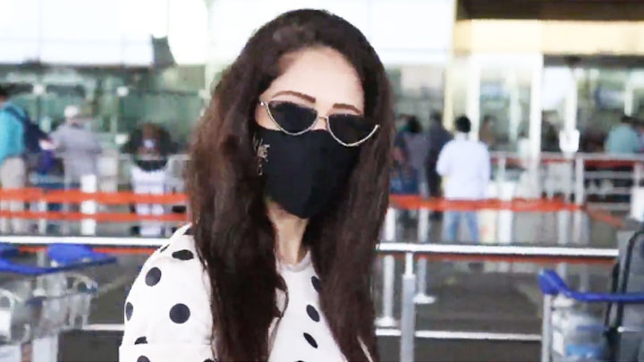 Nushrat Bharucha spotted at Airport
