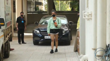 Sanya Malhotra spotted at Juhu